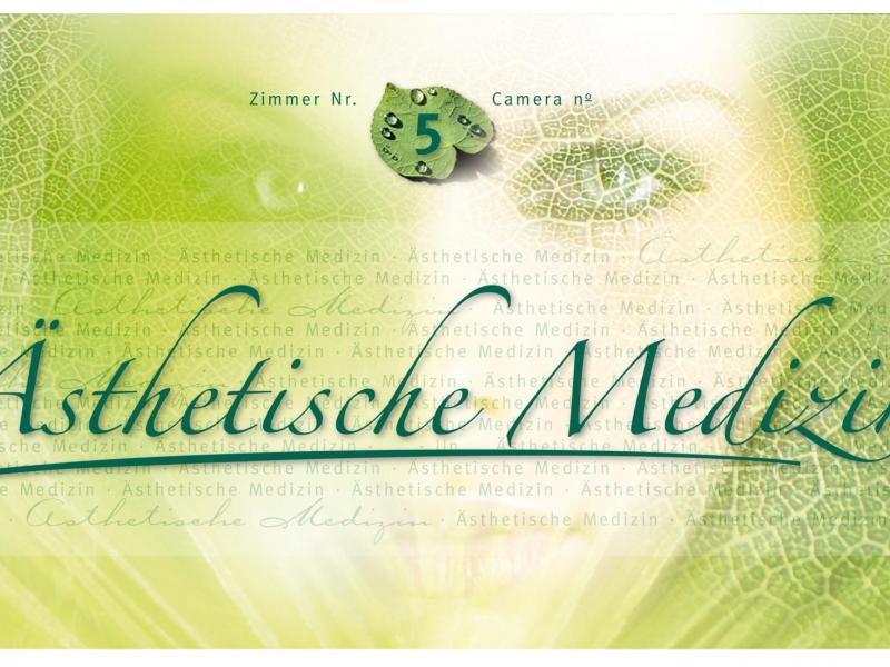 Beschilderung für Medical Spa im Hotel Quellenhof, St. Martin i. Passeier